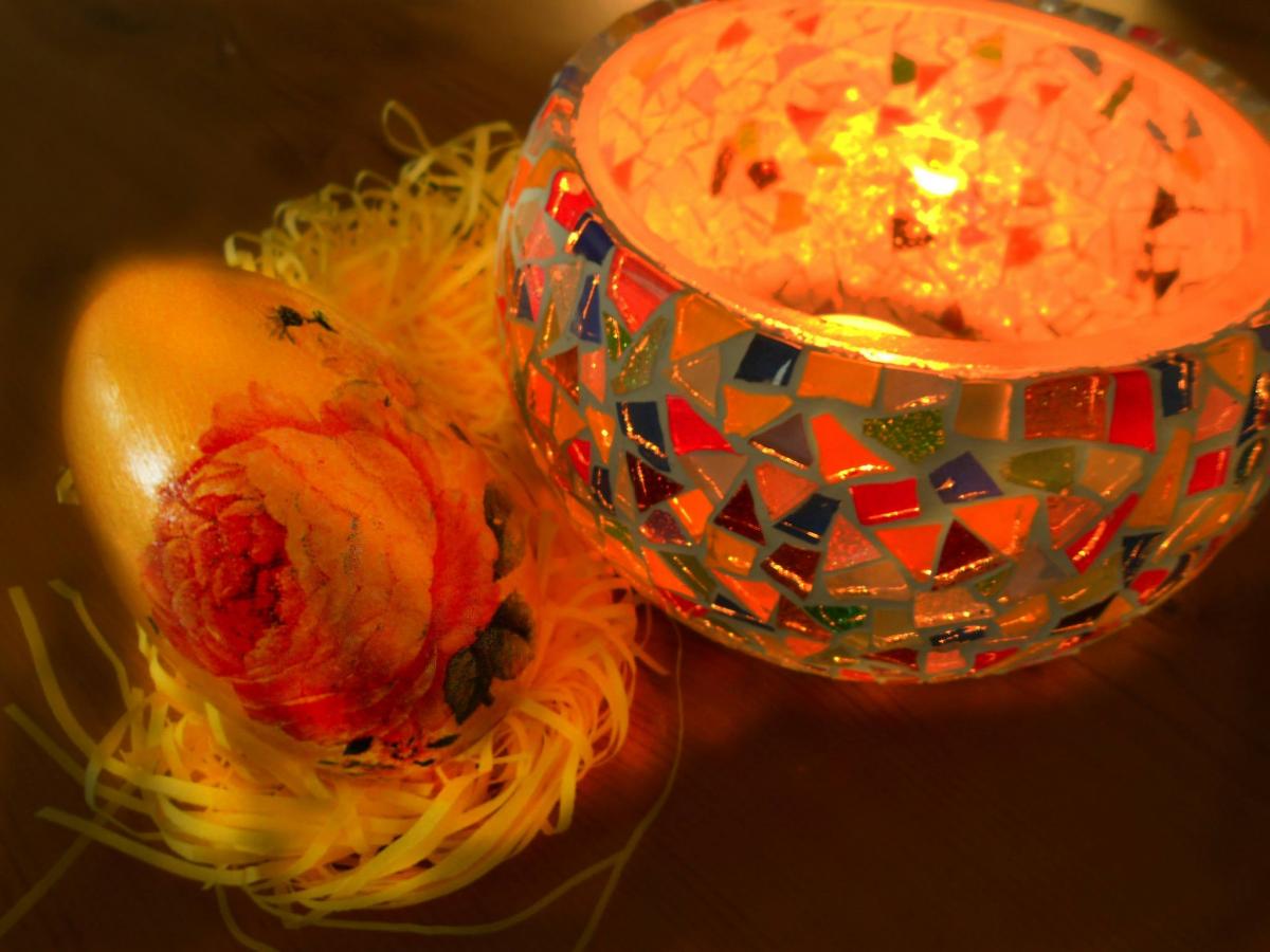 復活蛋祝福盤栽 復活蛋祝福盤栽